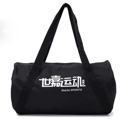Custom convenient large capacity cheap sports duffel bag promotion  folding travel luggage bag