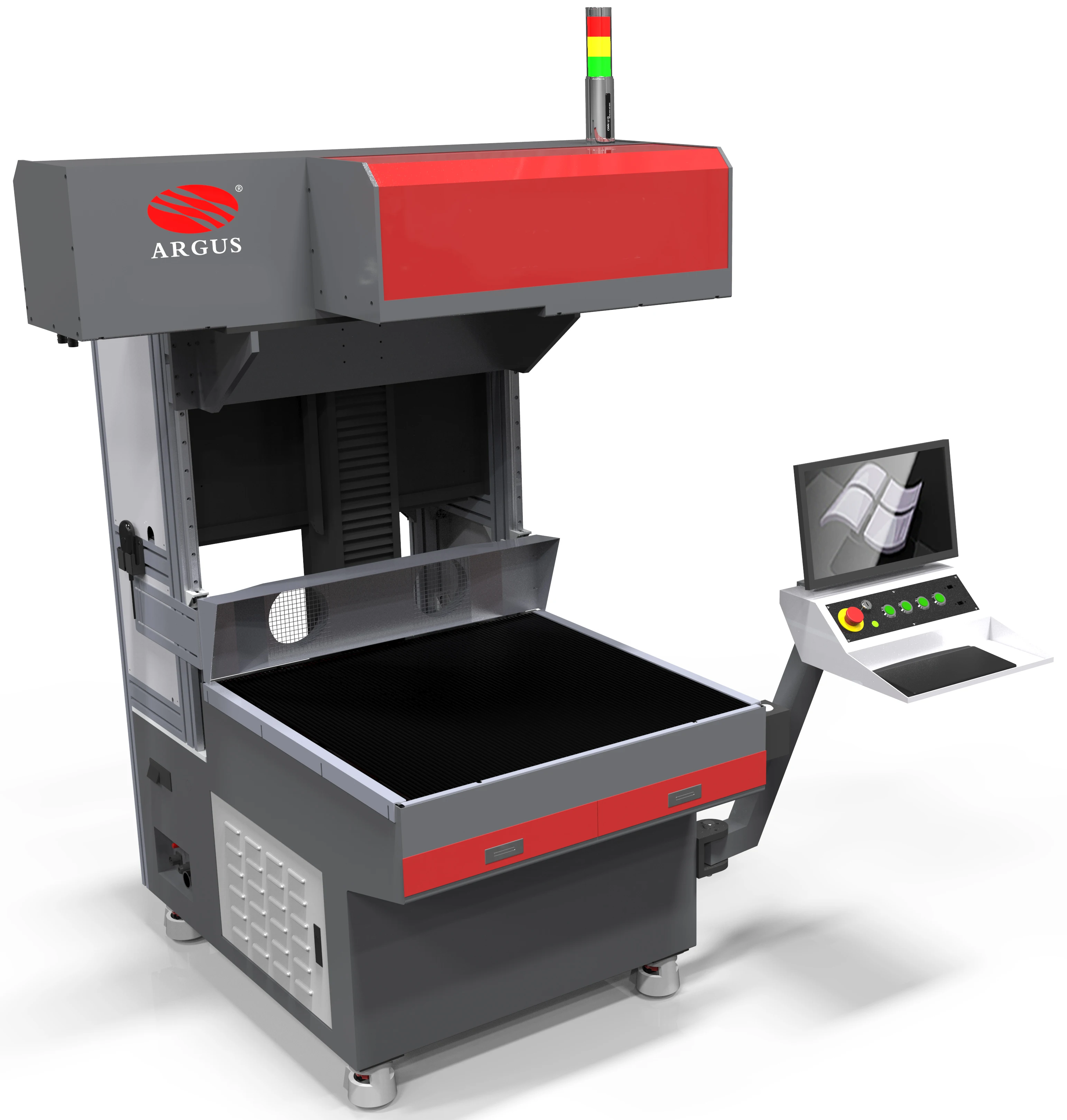 ARGUS digital control system with computer wedding card laser cutting machine leather laser printer