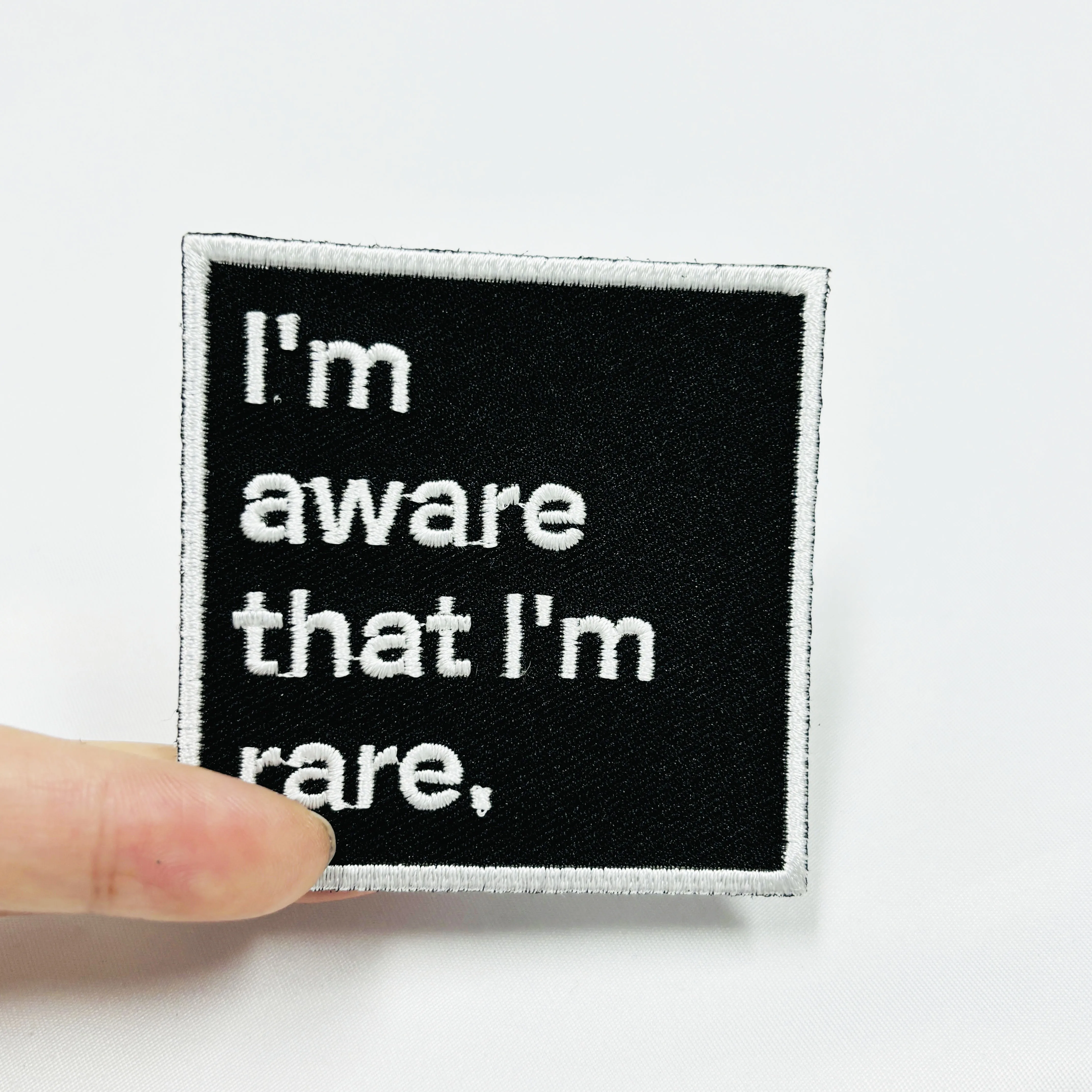 Factory Supply High Quality designer patch iron on backing  embroidered patches embroidery patches