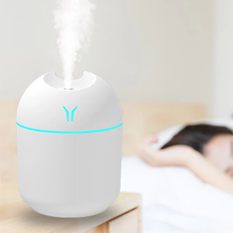 Big Large Capacity 250ml Ultrasonic Cool Mist USB Mini Air Humidifiers Wholesaler Mini Bedroom Home Humidifiers