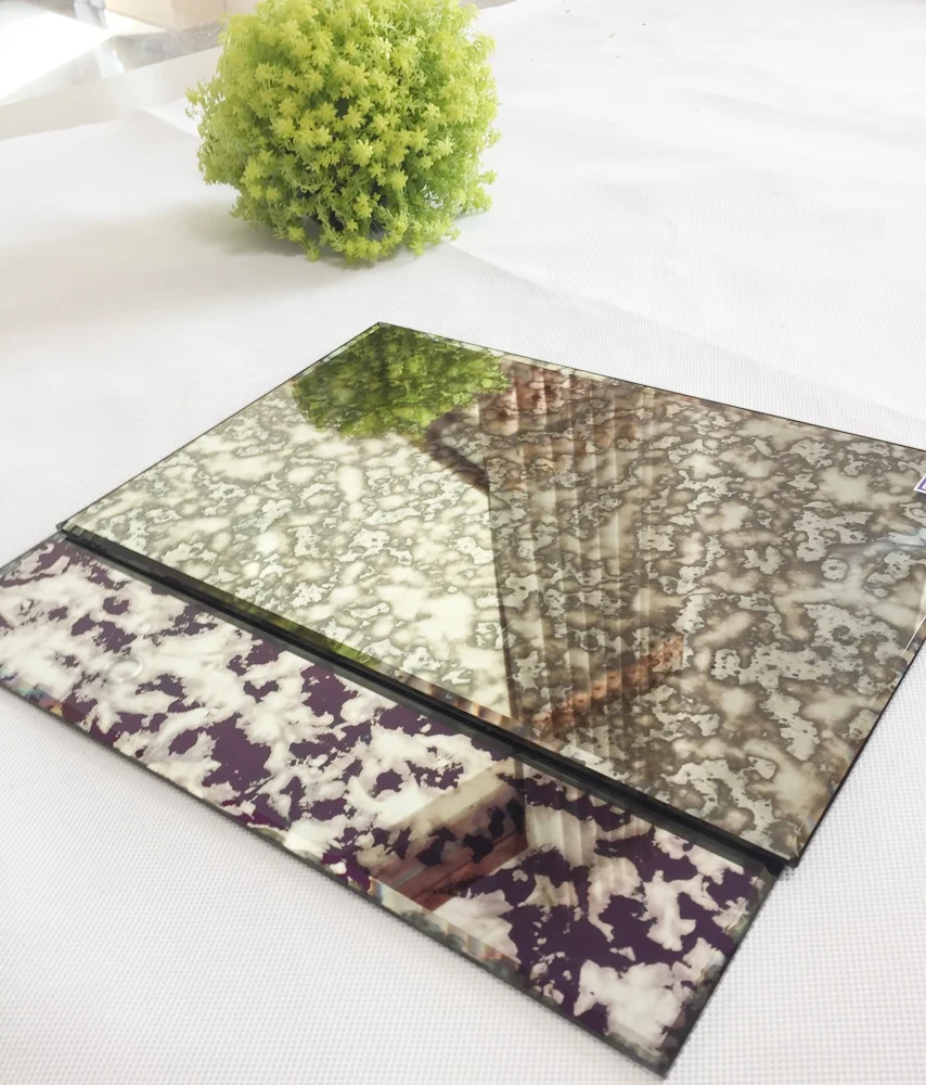 3mm 4mm 5mm antique hand mirror glass antique wall mirror