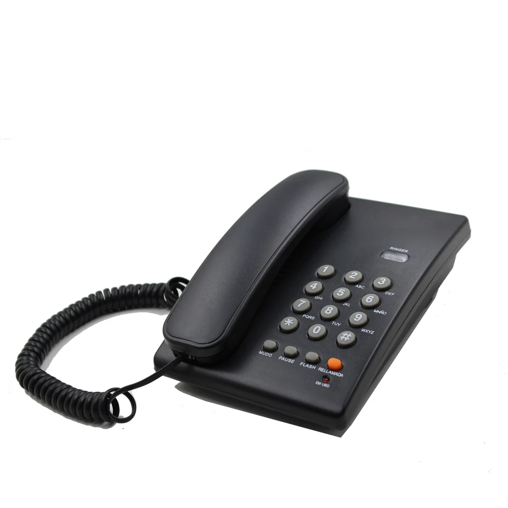 Analog portable corded basic Fixed phones for home and office use