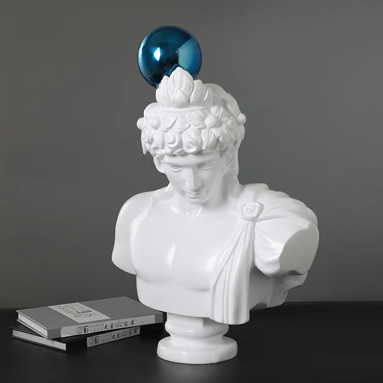 Top quality mall desktop abstract art figure sculpture contemporary home decoration