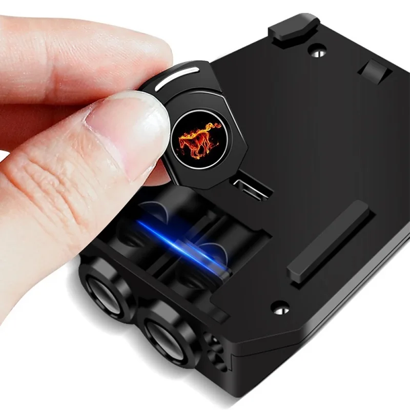 Carbon Fiber Cartoon Anime LED Car Door Projection Light Novelty Dynamic Movie Gif Lamp Atmosphere Animated Night Projector