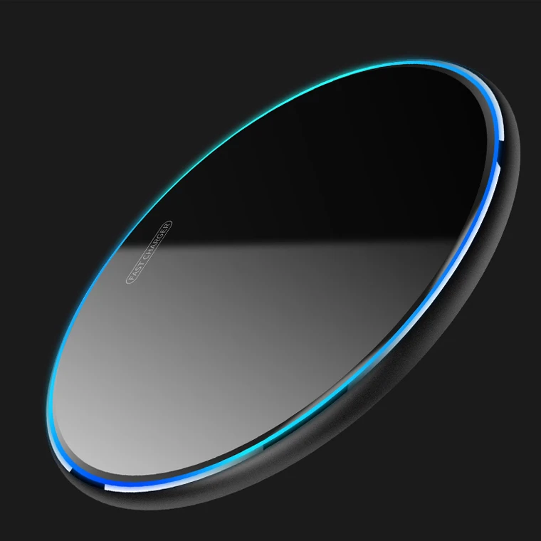  QI Standard Wireless Charger X8 15W Acrylic Mirror Low Temperature for iPhone8 X XS Plus HUAWEIRS GALAXY GOOGLE LUMIA OEM