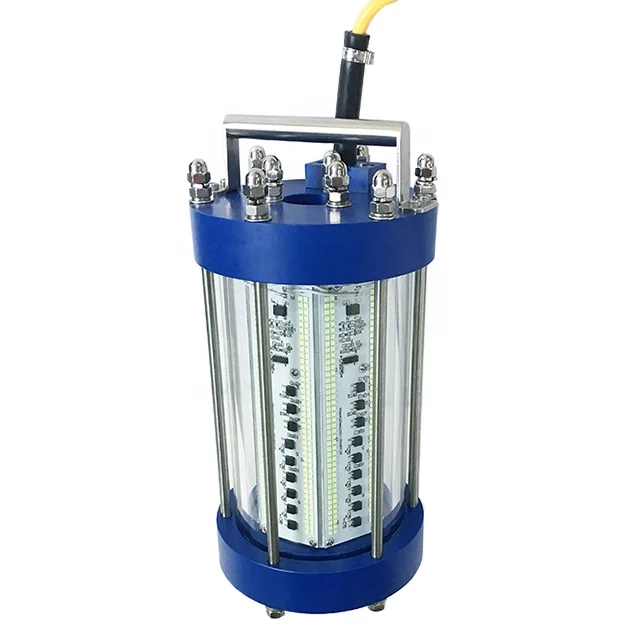 AC 200 245V 500W 600W yellow lights led squid fishing light