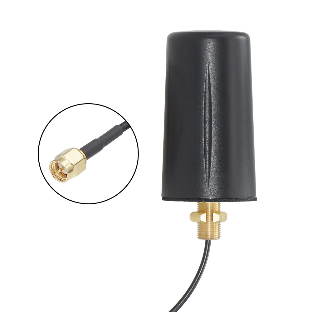 Factory Price High Gain 698-2700Mhz Omni Directional Screw Mount Waterproof wifi 3G LTE 4G Outdoor Antenna