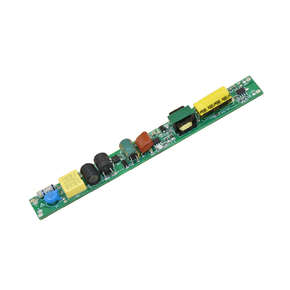 Бесмерцающий светодиодный трубчатый драйвер освещения 30-80 в импульсный источник питания 20 Вт