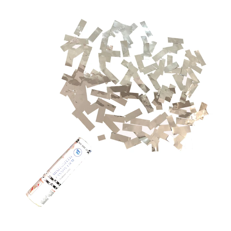 Celebrations red hearts golden silver purple metallic Confetti Spring confetti cannon Provide