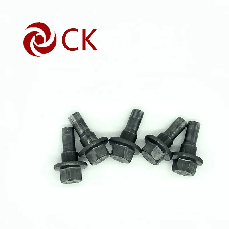 Din6921 Hot Dip Galvanized Color Hex Flange Bolt Hexagon Bolt 8.8 Flange Bolt