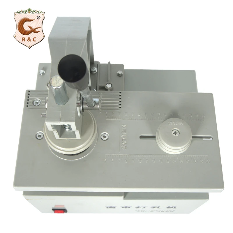 China Manufacturer Wholesale Modern Curtain Eyelet Tape Electric Curtain Punching Machine