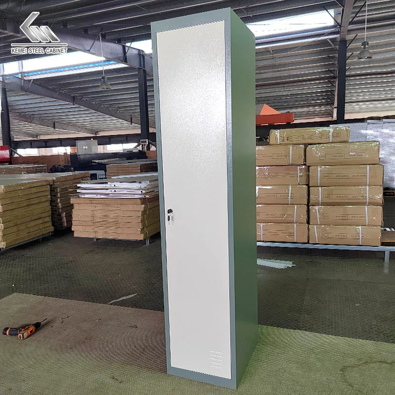 Single door Metal Storage locker Iron locker with Locking Door