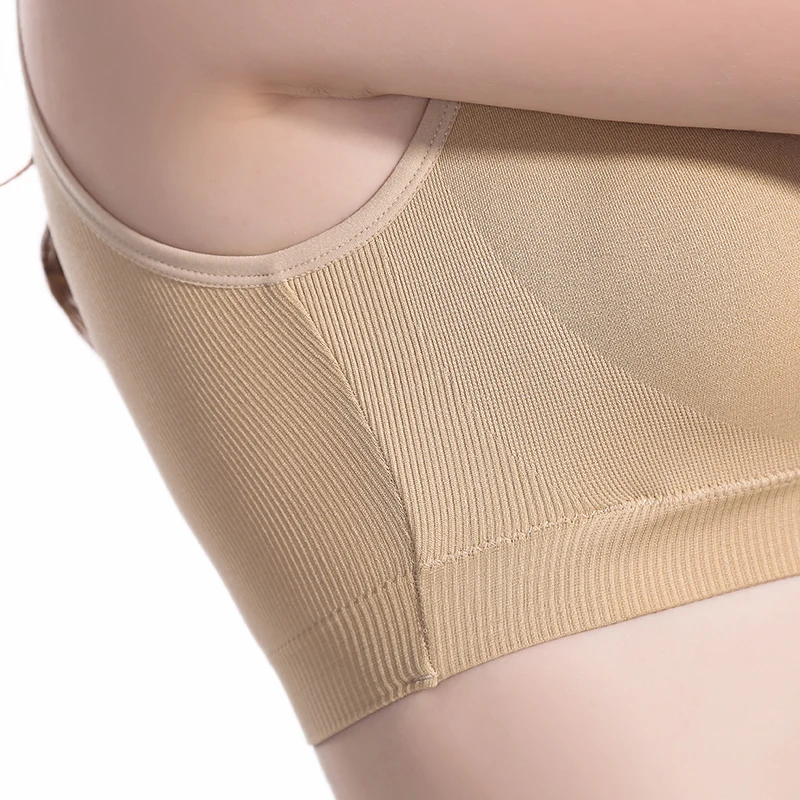 Бесшовный 4-сторонний эластичный удобный мягкий на ощупь дышащий бюстгальтер для кормления с мягкой подкладкой беременных Бюстгальтер