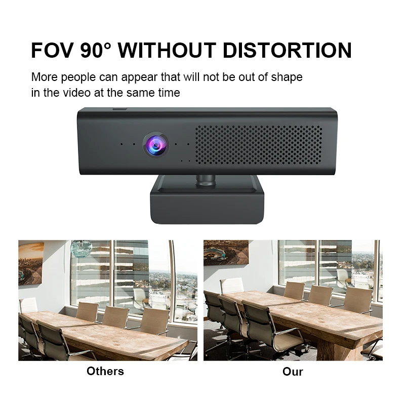 Promotional Price HD Web Camera Wide Angle 80 Degree USB Video Camera Webcam 1080P for Video Conference Meeting Live Streaming