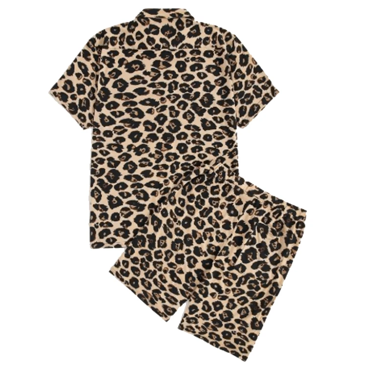 
Hot Sale 100%Cotton Manufacture Custom Man T-shirt with Slim Fit Shorts Eco-friendly Breathable Male Set 