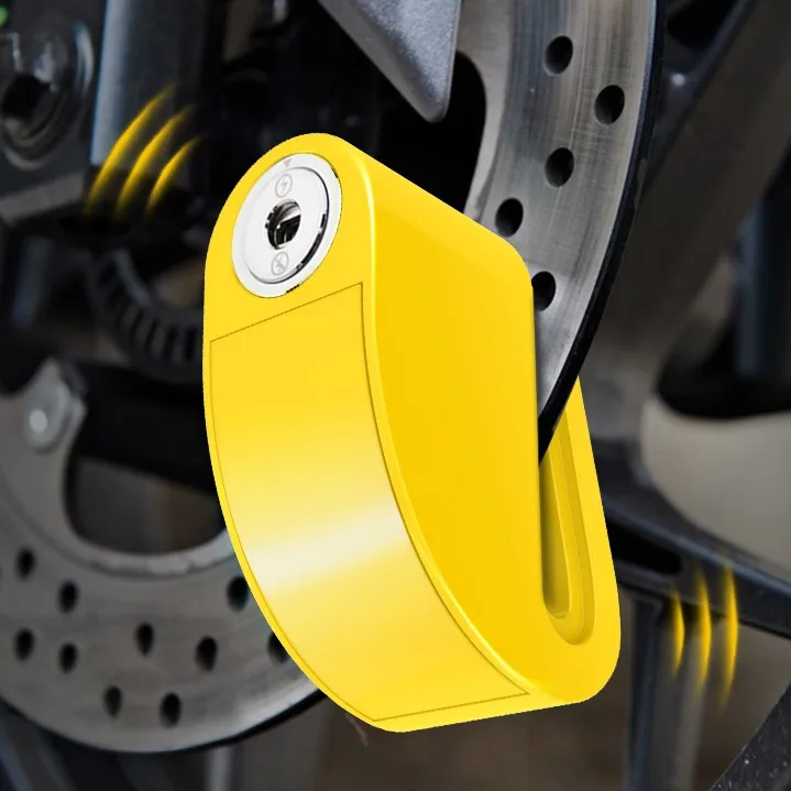 MK619 Bike Cycle Bicycle Locks Disc Break Motorcycle E Bike Lock Loud Alarm Anti Theft Security For Electric Scooter Lock