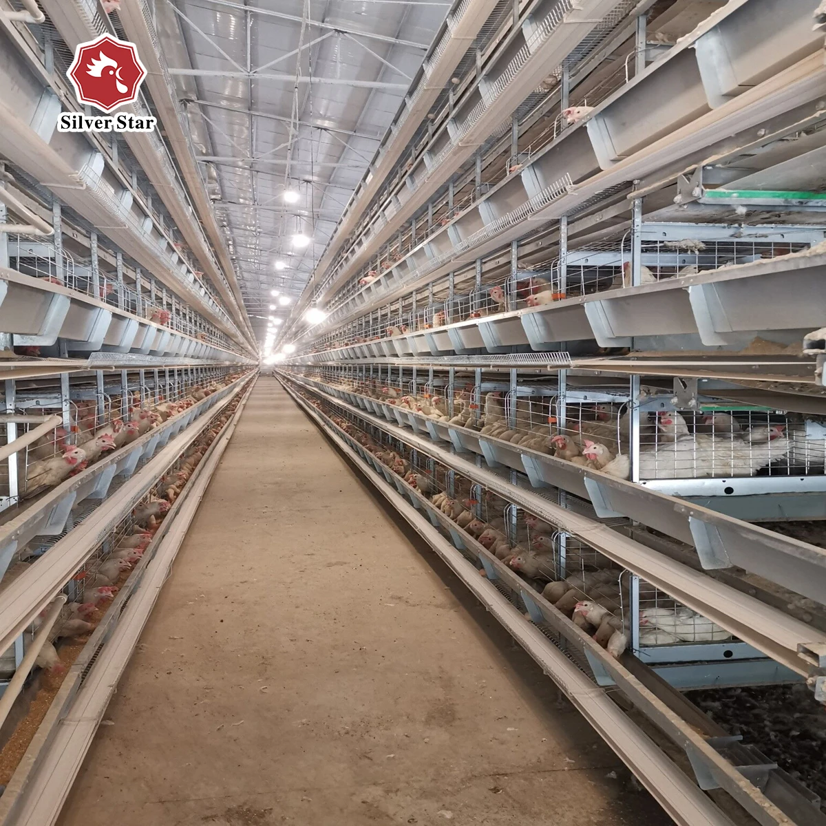 Лидер продаж открытый и настраиваемый многоступенчатый многослойный курятник из металлической проволочной сетки