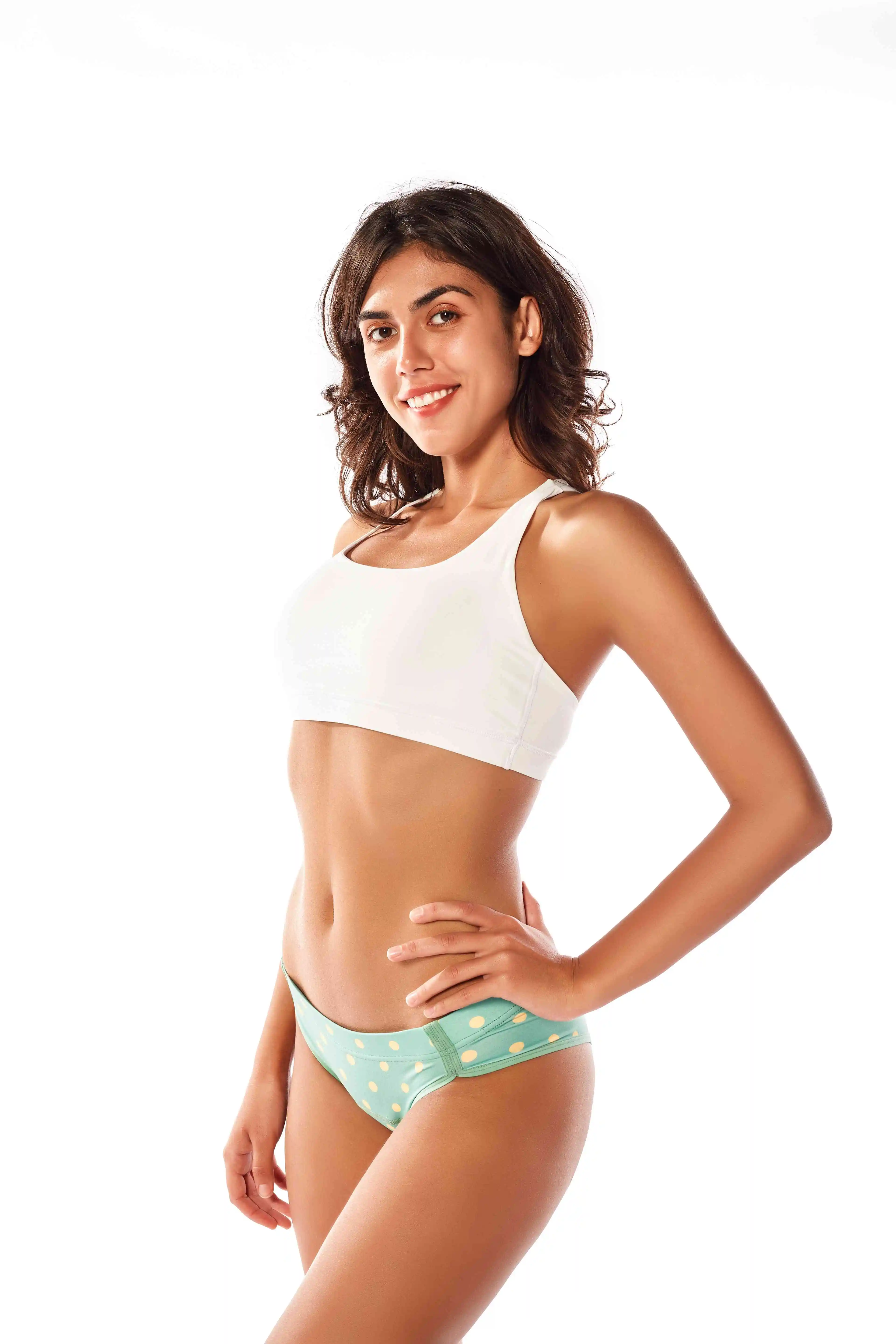 JR 2022 New Arrivals Sanitary Pants Absorption Leak Proof High Waist Functional Women Underpants Seamless Period Panties