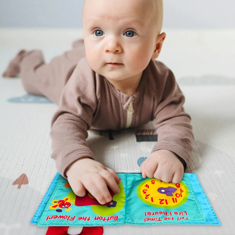 2024 New Arrival Early Education Cloth Books for Kids BABY Soft Material Cloth Book