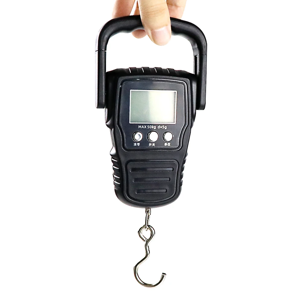 Spring Mini Weighing Portable Hanging Travel Scale 50kg Express  Electronic Weight Luggage Scale Digital Fishing Scale