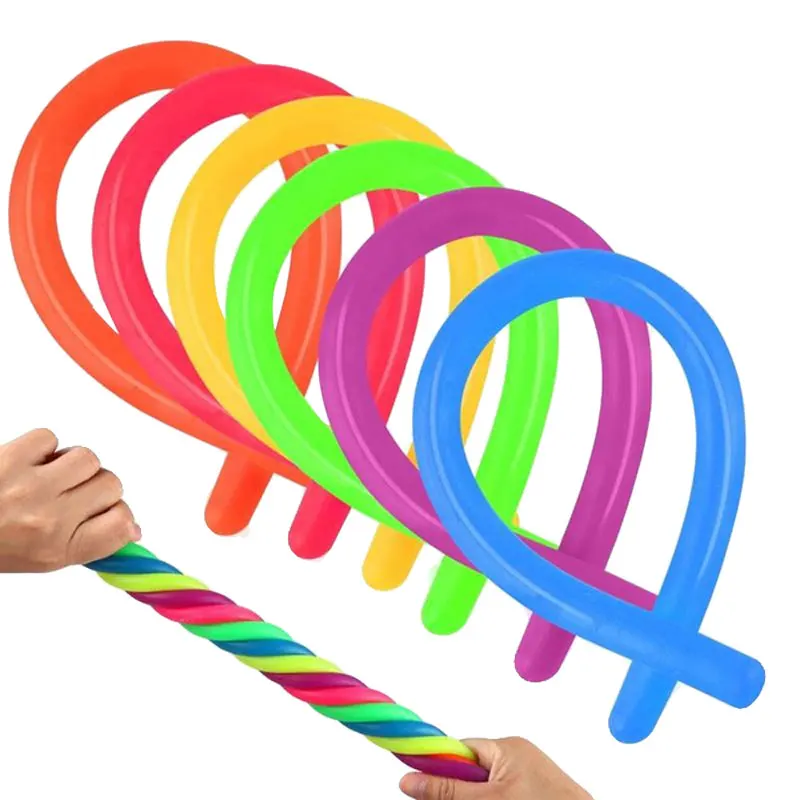 wholesale 28cm kids TPR material  super anti stress stretchy string toys