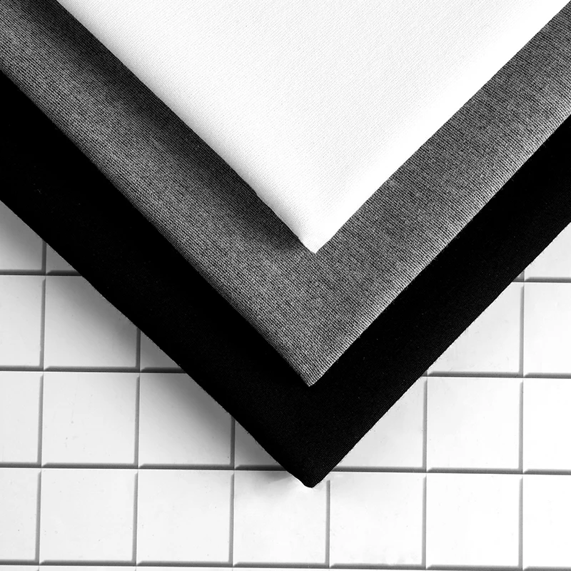 New polyester fabric tencel stretch Roman cloth Knit Fabric For Hoodies