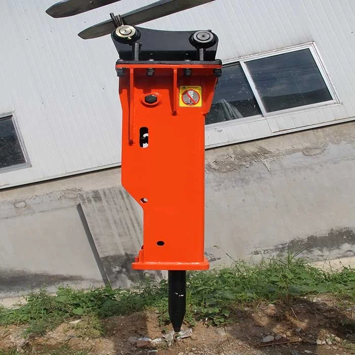 Hydraulic Breaker Hydraulic Hammers Chisel HGB43T Side Type Hydraulic Rock Breaker Chisel 75mm Power