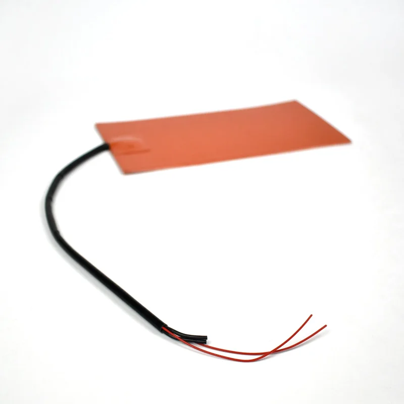 BRIGHT High Quality 12V 24W Heating Element Electric Flexible Silicone Rubber Heater Heating Pad
