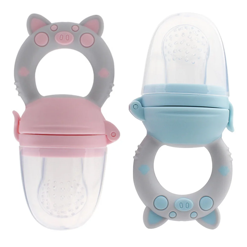 Kids Fruit Pacifier Feeding Safe Kids Training Nipple Teat Bottles Pacifier Food Silicone Baby Fruit Pacifiers Feeder