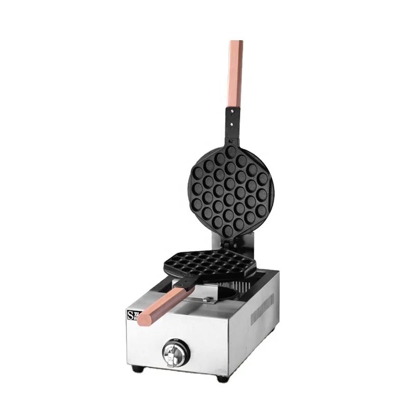 China product mini size commercial non stick gas egg waffle maker egg waffle iron Bubble Waffle