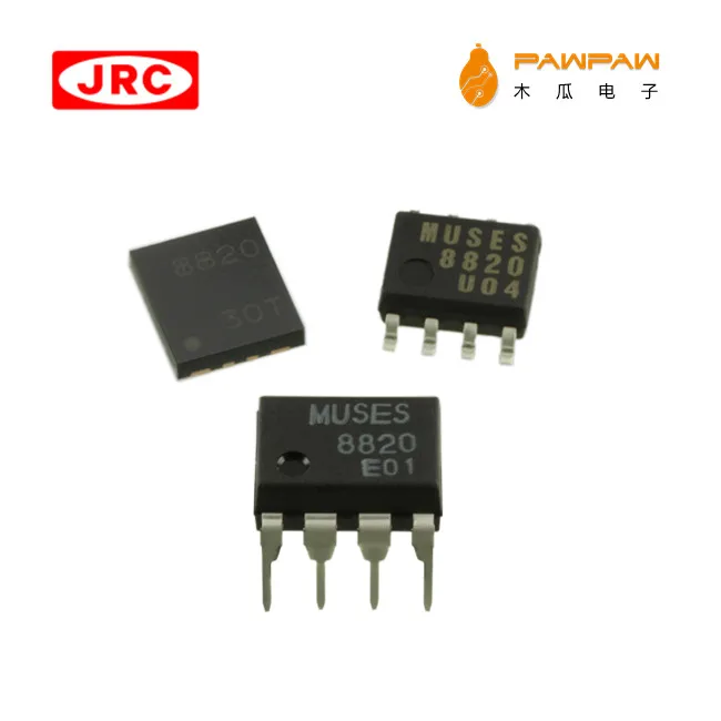 JRC MUSES Series dual high quality audio operational amplifier MUSES8820