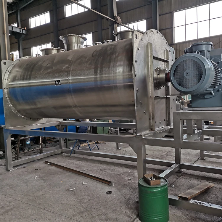 Garlic Herb Seasoning Mixer Machine Plough Shear Chopper Blender Powder Mixer Machine