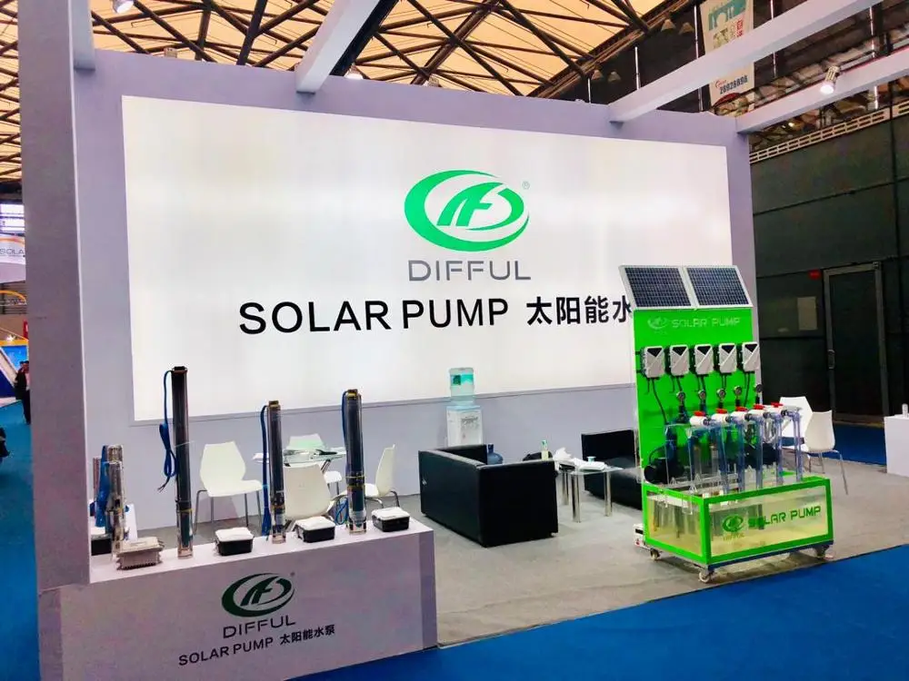 3 Phase   4KW  solar  ACDC   hybrid  pumps  for deep well in african market