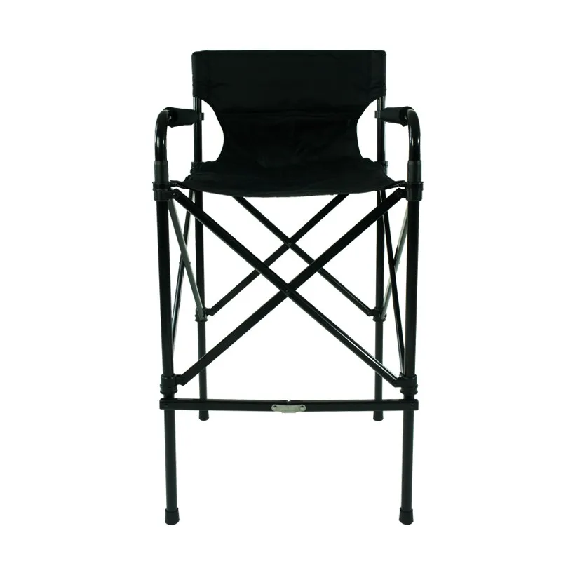 OW 63TBK алюминиевое Высокое складной телескопической макияж стул с подставкой для ног (60586351323)