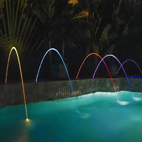 Dmx светодиодный rgb led сад озера, бассейна, ламинарного потока фонтанчик для питья
