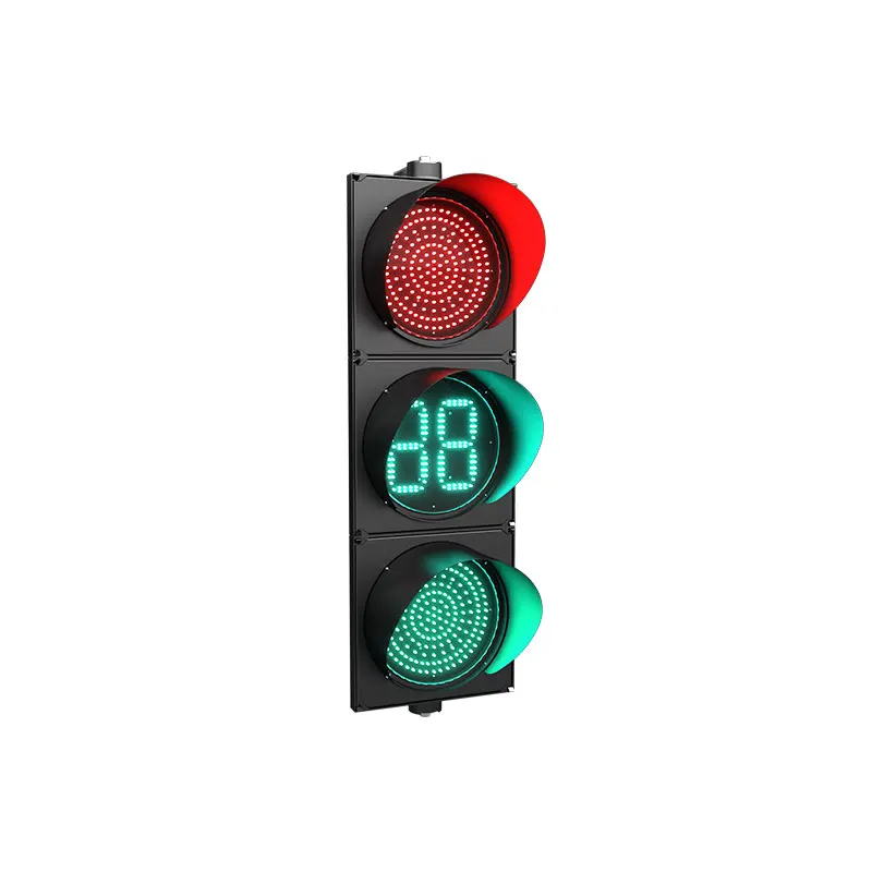 ZGSM High quality 300 mm RYG 3-Aspect Full Ball led traffic signal lights