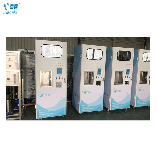 Alkaline water vending machine drinking mineral water vendor with coin operated