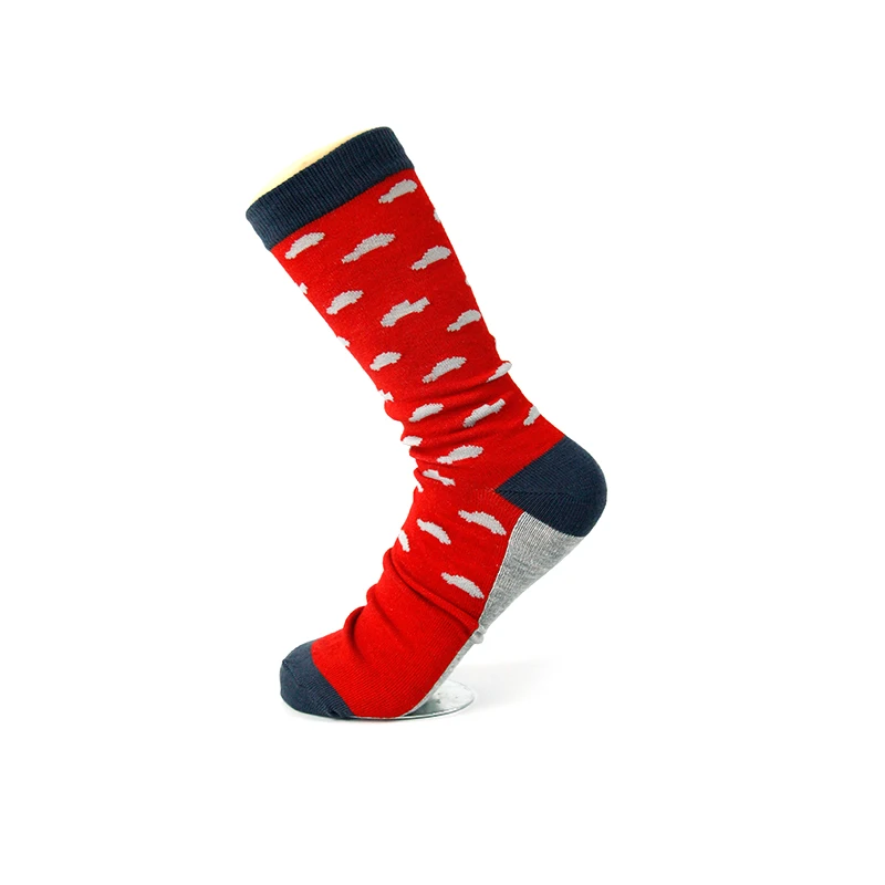 Winter Fashion Custom Promotional Jacquard Bamboo Anti-Slip Socks