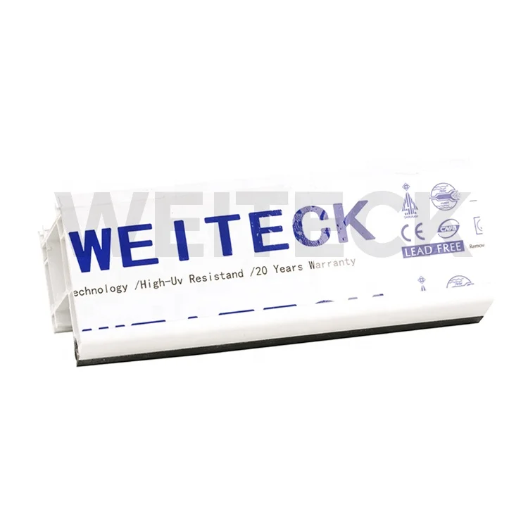 Full Color Upvc Profiles For Window And Door Long Life Without Any Color Fading Anti UV Anti Aging Fonirte PVCU Profiles