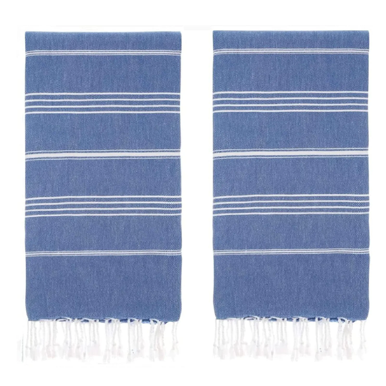 New arrival 90*180cm adult sand free shawl stripe turkish cotton beach towel with braid tassel