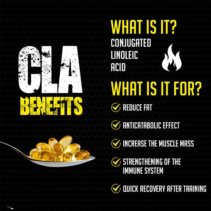 Max Strength CLA Softgel дополнение здоровые капсулы мышечной массы