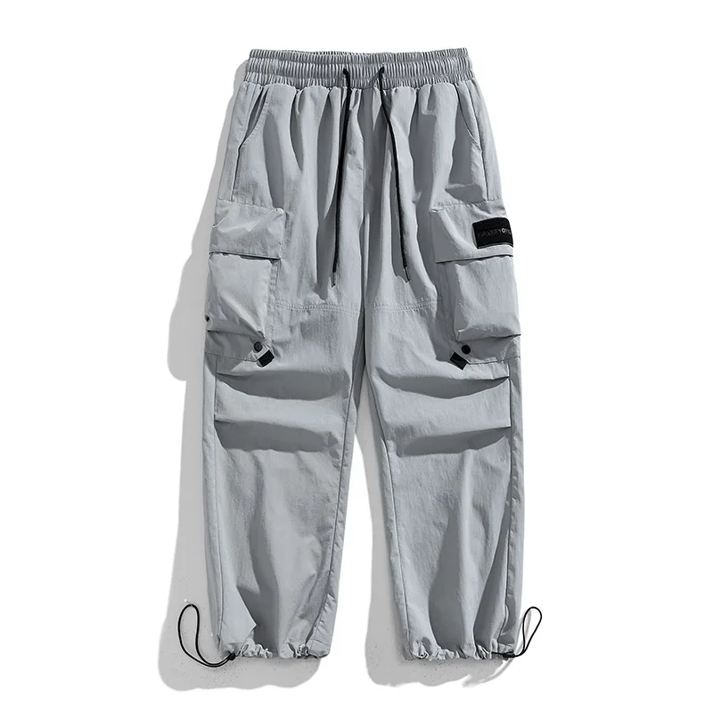 Hot Selling  Vintage work attire with multiple pockets and leggings loose fitting trendy and wear-resistant youth casual pants