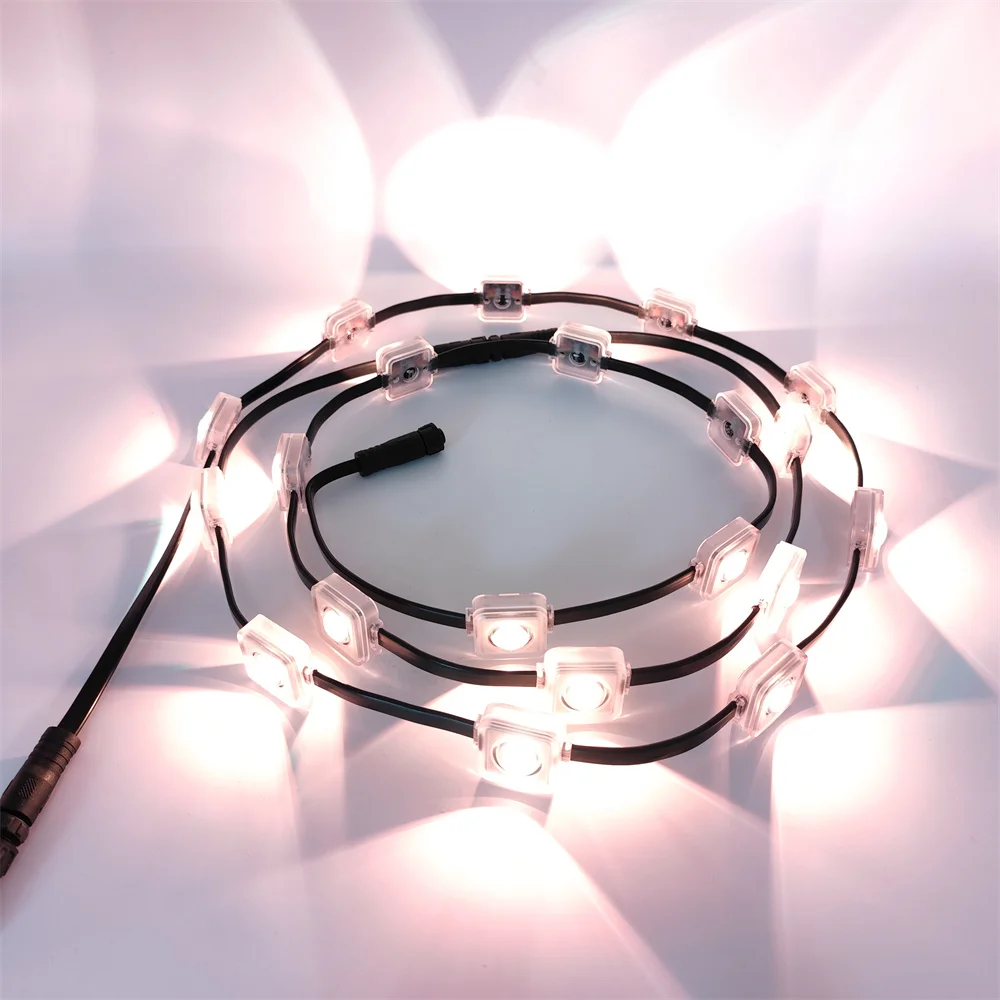 DMX512 1.5W Outdoor House Eave Decoration Christmas Light Eaves Lighting RGB For Home Supplier Led Christmas Holiday Light