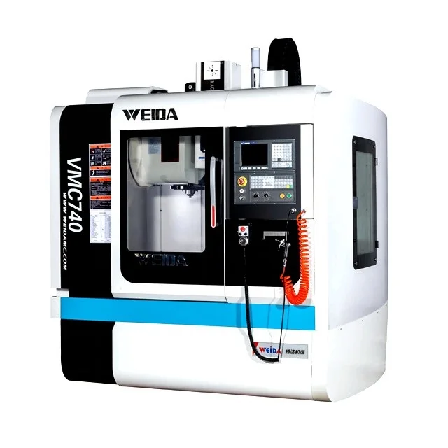 VMC740 Fanuc,Siemens, GSK вертикально-фрезерный обрабатывающий центр с ЧПУ для продажи