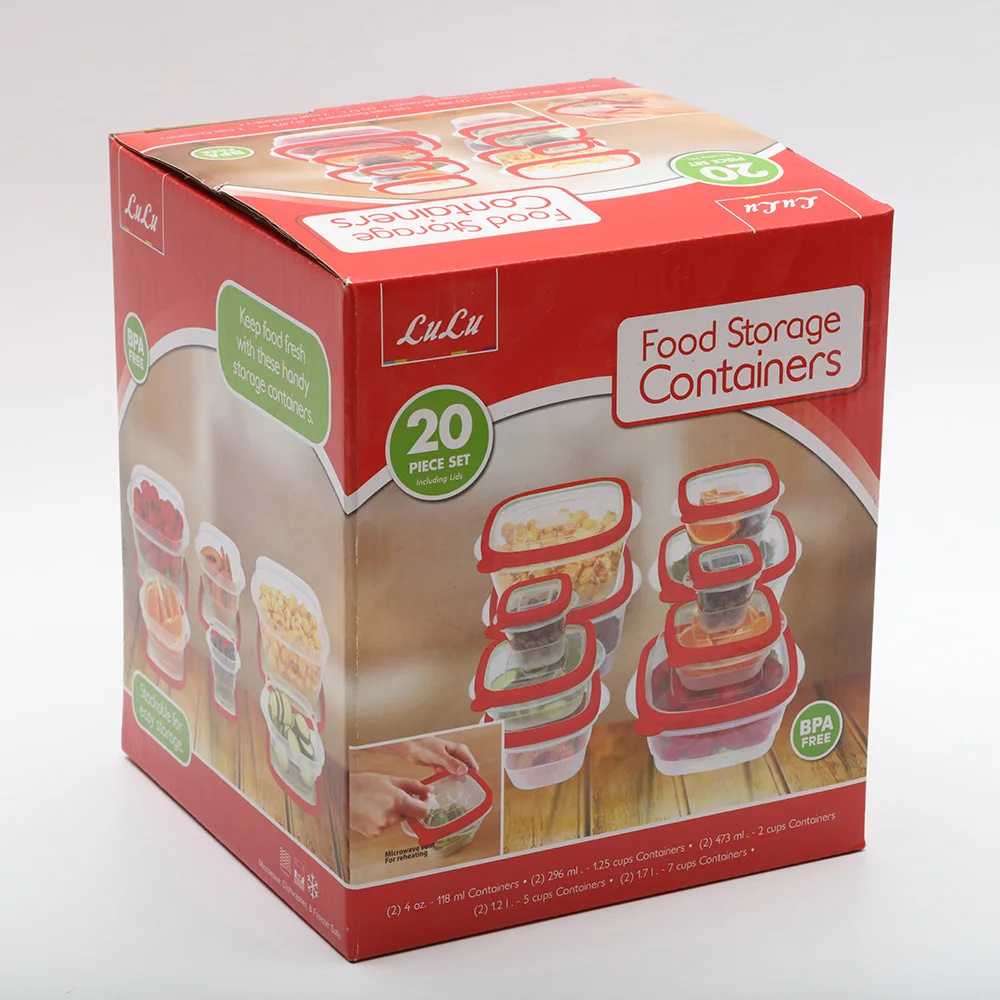 
factory direct airtight rubbermaid supplier vacuum food storage container set 