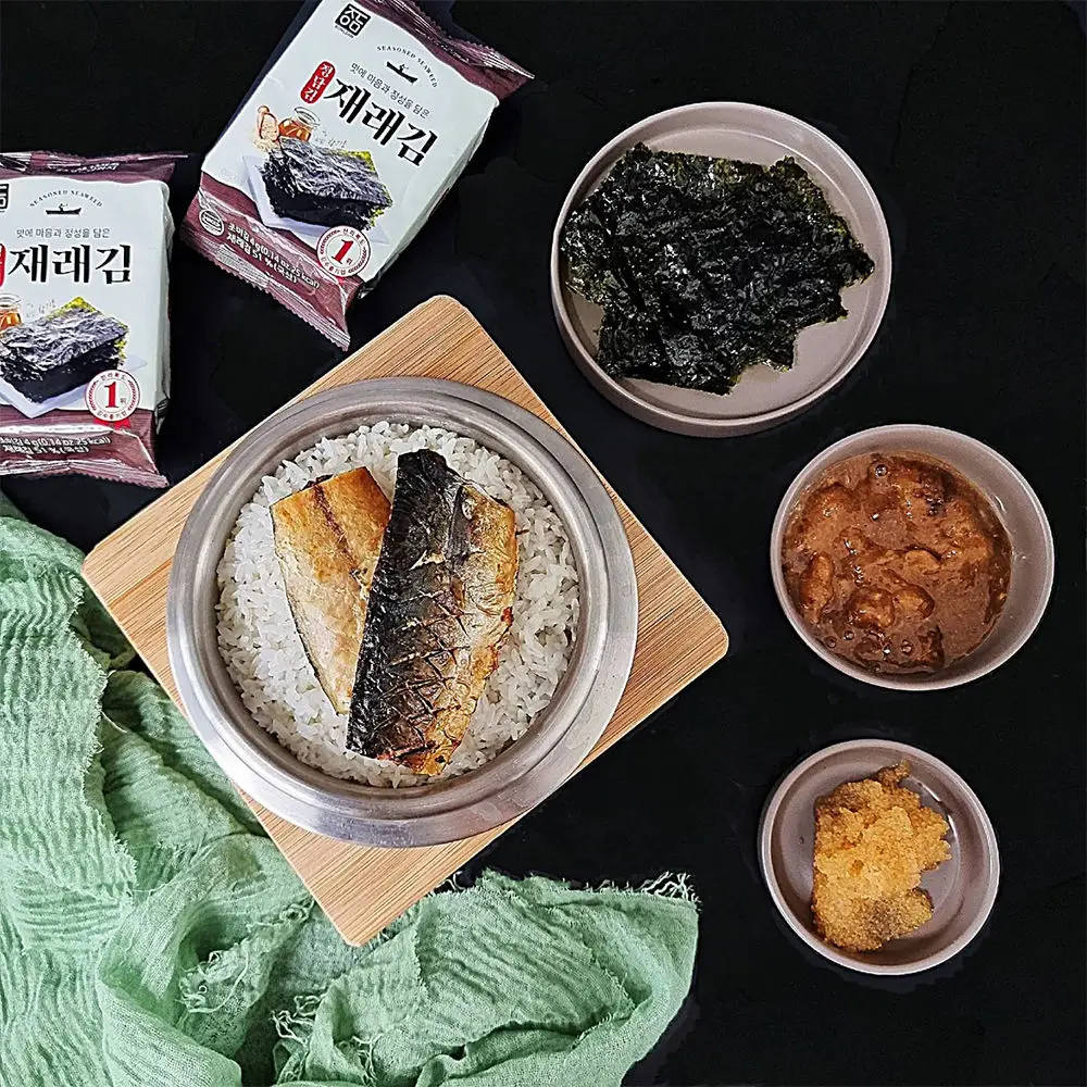Promotion High Quality SCDD3 SEASONED SEAWEED with rich and natural flavors Seaweed roasted seaweed easy to eat