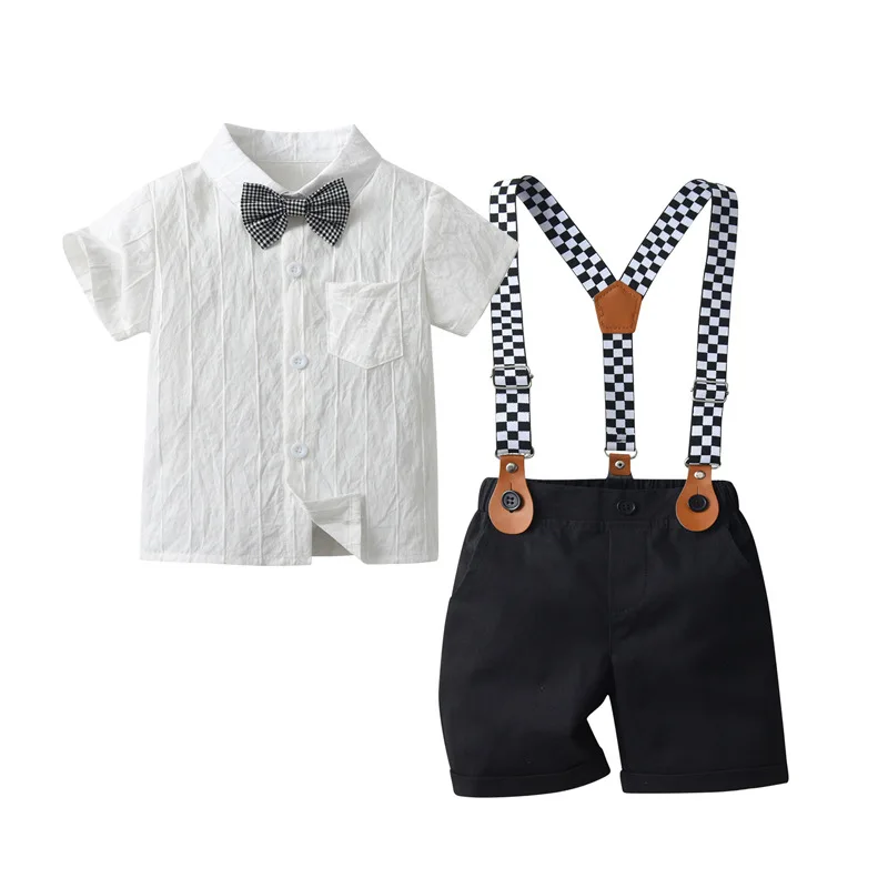 Children Clothing For Girls 3d Butterfly Hollow Short Sleeve Blazer Coat Vest Shorts 3piece For Girls 2024 Kids Summer Clothing