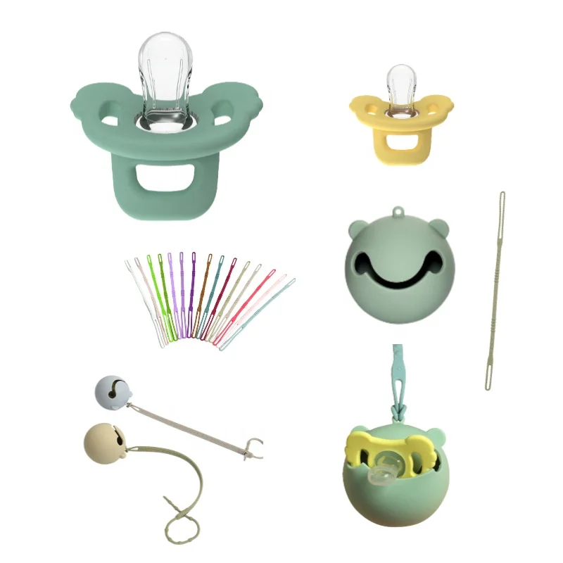 Simulation Design Silicone Baby Pacifier Custom Orthodontic Manufacturer Baby Nipple Products Mouth Soothe Baby Pacifier