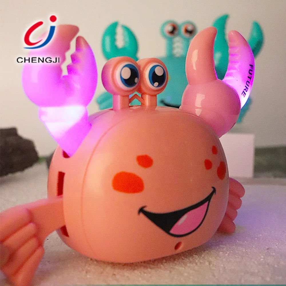 Лидер продаж на Amazon, дешевые пластиковые крабы, китайские электронные детские игрушки для детей