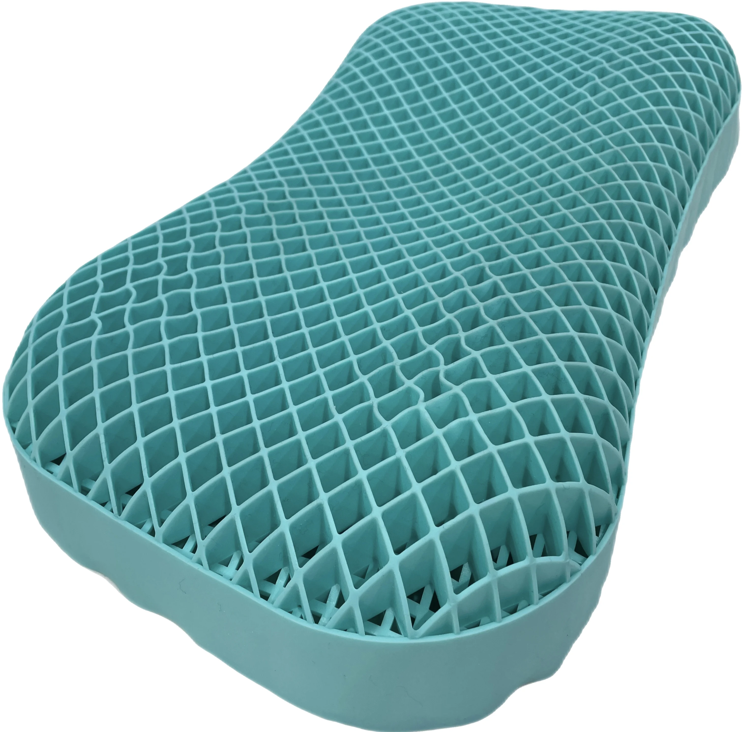 Wholesale Washable Elastomer Ergonomic Neck Honeycomb Structure Tpe Memory Foam Cooling Pillow